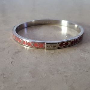 Coach bangle bracelet
